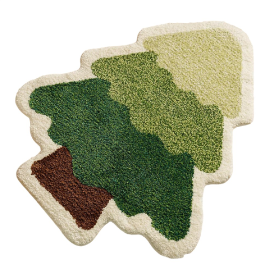 吸水バスマット、ホテルの装飾、ナイトスタンドカバー B